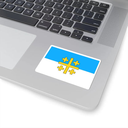Flag of State of Palestine Proposal 4 (Palestine) STICKER Vinyl Kiss-Cut Decal - The Sticker Space