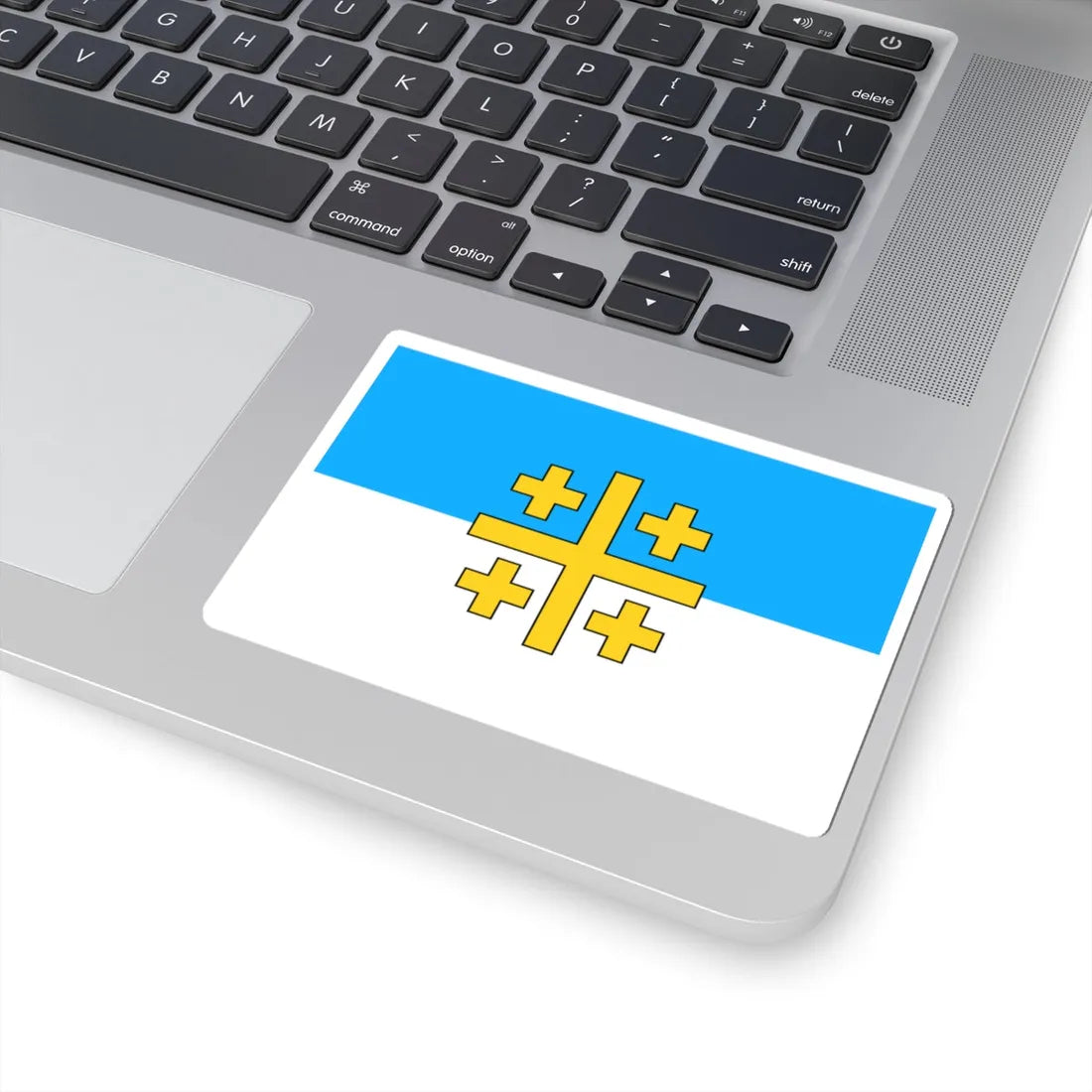 Flag of State of Palestine Proposal 4 (Palestine) STICKER Vinyl Kiss-Cut Decal - The Sticker Space