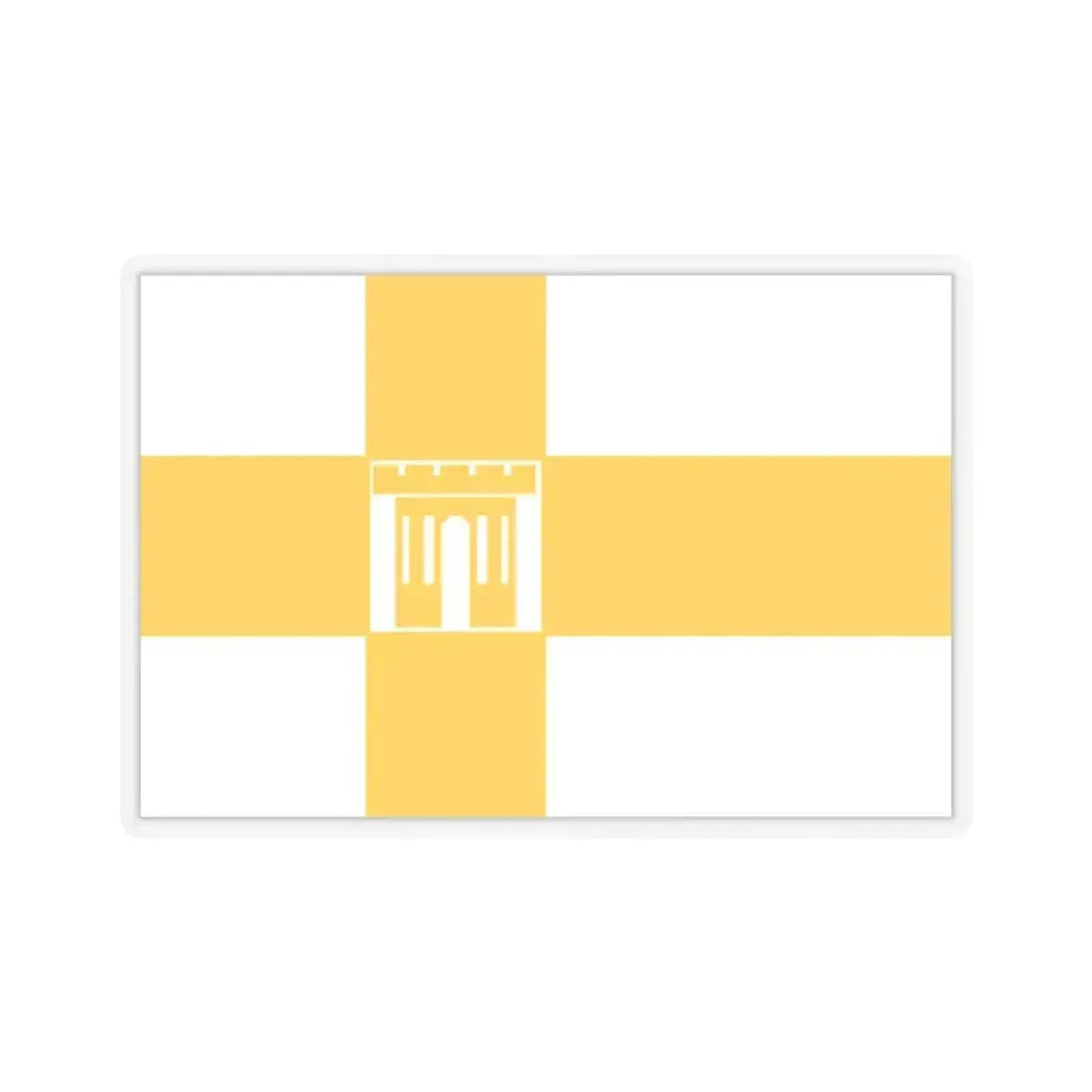 Flag of Stavropol Russia - STICKER Vinyl Kiss-Cut Decal 2 Inch Transparent - The Sticker Space