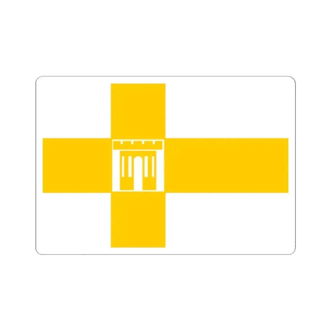 Flag of Stavropol Russia - STICKER Vinyl Kiss-Cut Decal 2 Inch White - The Sticker Space