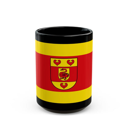 Flag of Steinfurt Germany - Black Coffee Mug-15oz-The Sticker Space