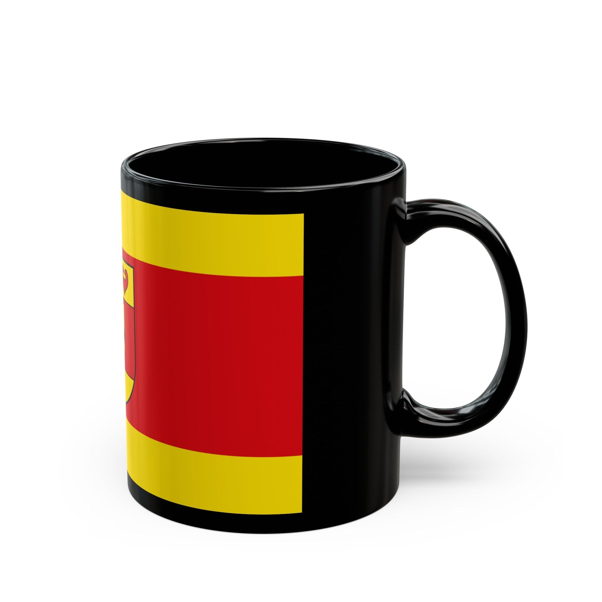 Flag of Steinfurt Germany - Black Coffee Mug-The Sticker Space