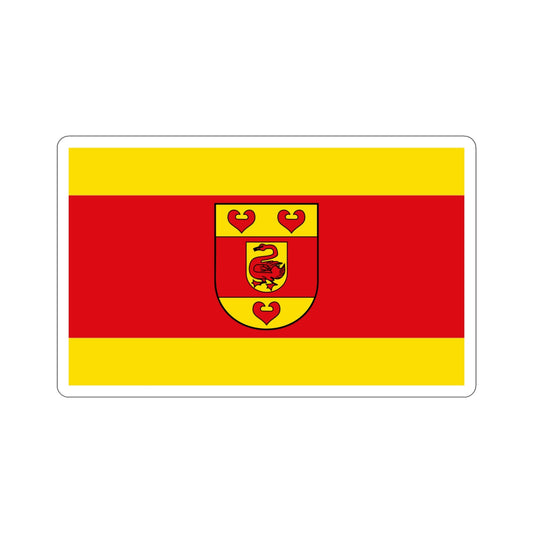 Flag of Steinfurt Germany STICKER Vinyl Die-Cut Decal-6 Inch-The Sticker Space