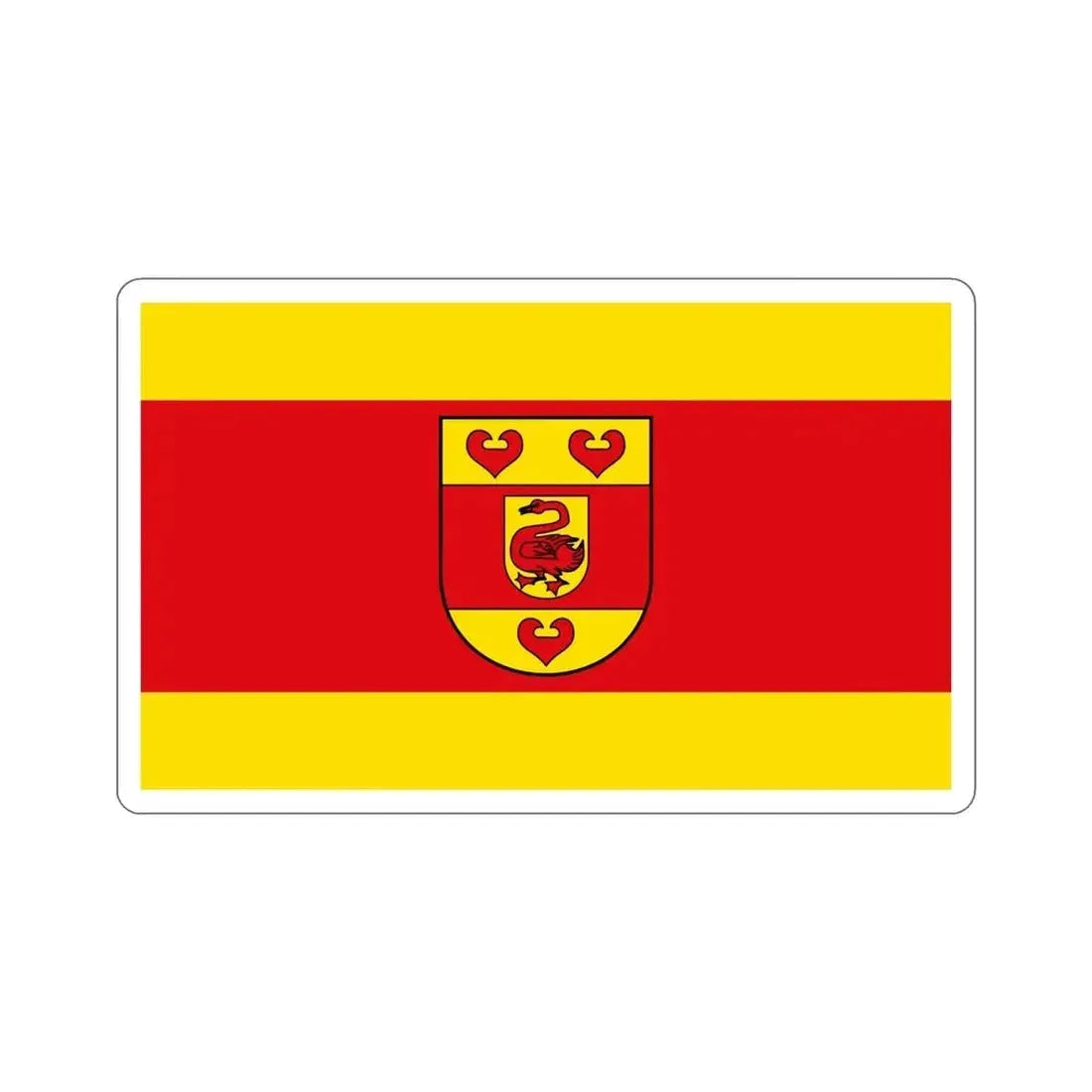 Flag of Steinfurt Germany STICKER Vinyl Die-Cut Decal - The Sticker Space