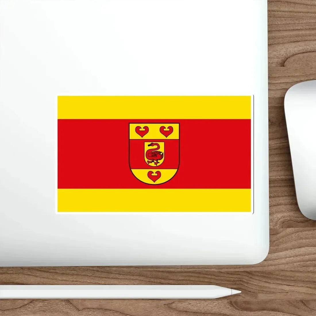 Flag of Steinfurt Germany STICKER Vinyl Die-Cut Decal - The Sticker Space