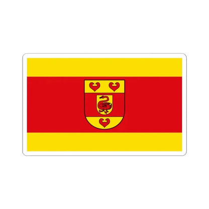 Flag of Steinfurt Germany - STICKER Vinyl Kiss-Cut Decal - The Sticker Space