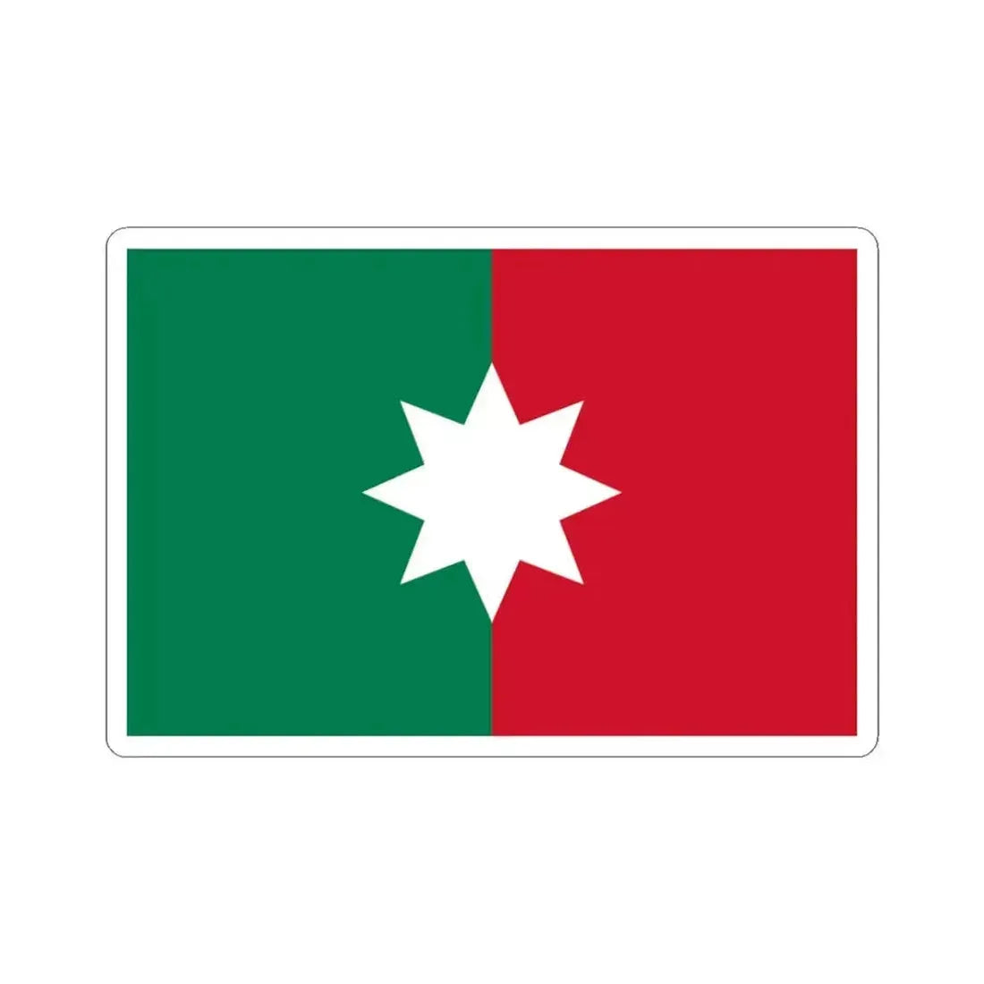 Flag of Stellaland 1883-5 (Botswana) STICKER Vinyl Kiss-Cut Decal 3 Inch White - The Sticker Space