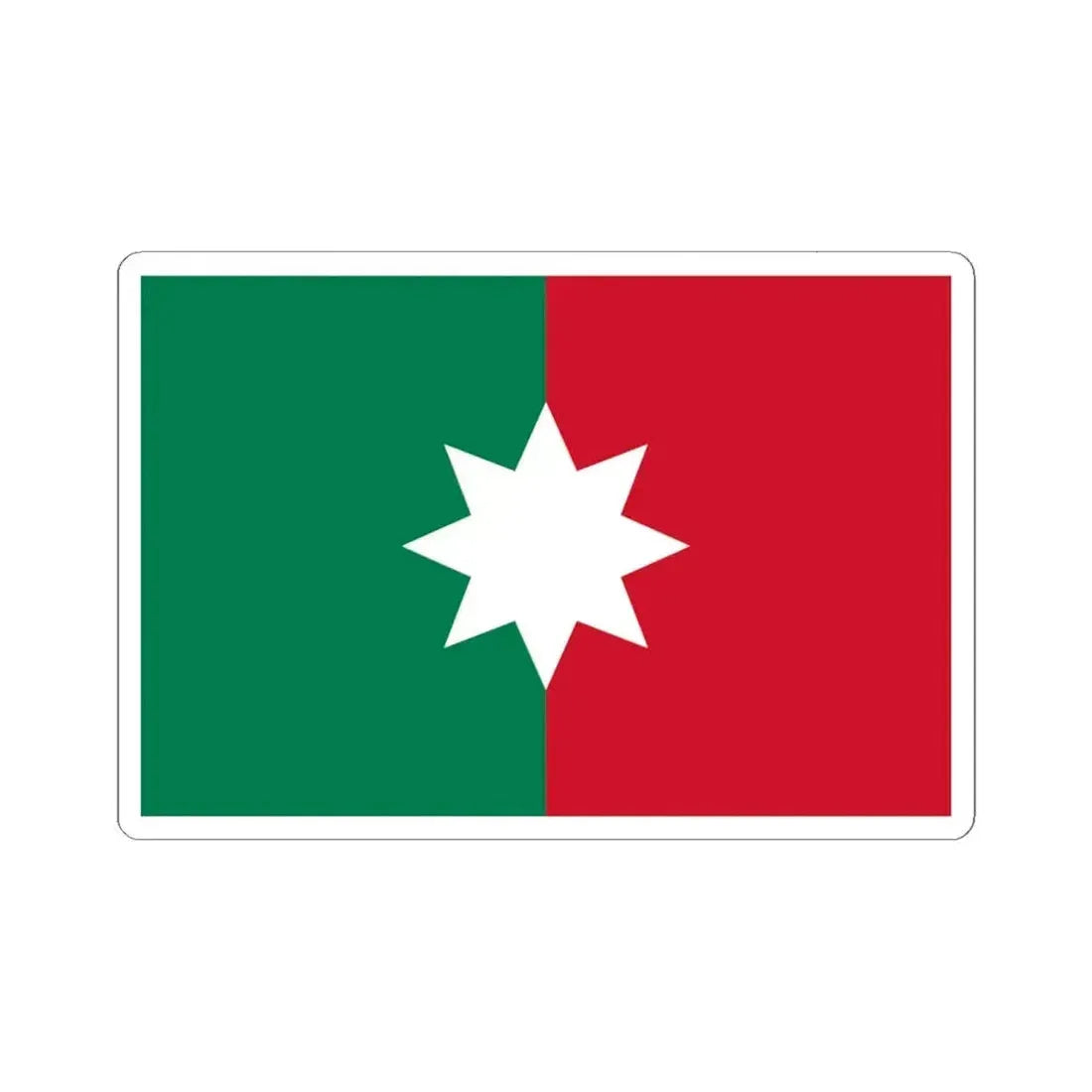 Flag of Stellaland 1883-5 (Botswana) STICKER Vinyl Kiss-Cut Decal 6 Inch White - The Sticker Space