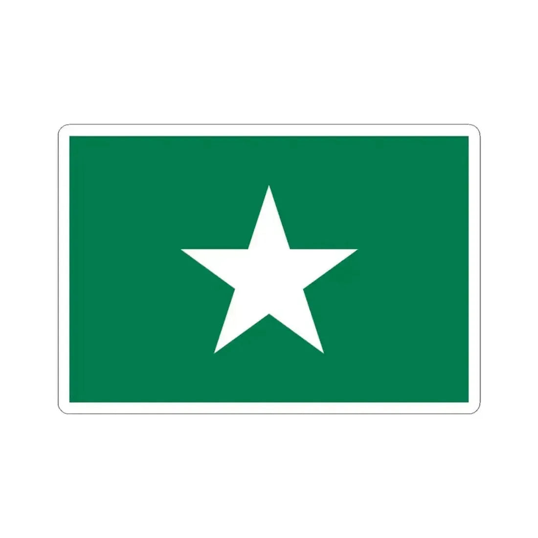 Flag of Stellaland (Botswana) STICKER Vinyl Kiss-Cut Decal 3 Inch White - The Sticker Space