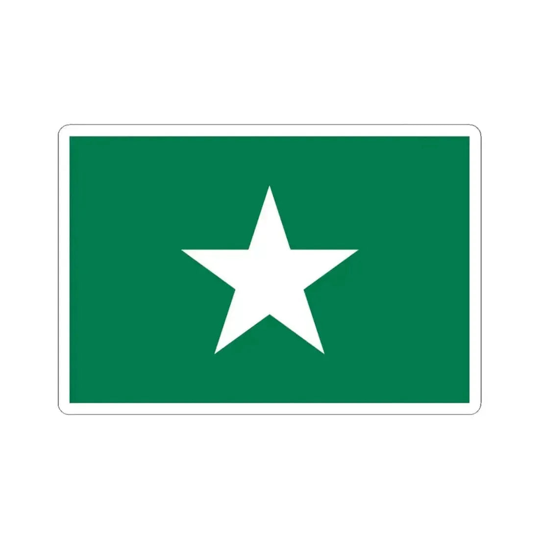 Flag of Stellaland (Botswana) STICKER Vinyl Kiss-Cut Decal 4 Inch White - The Sticker Space