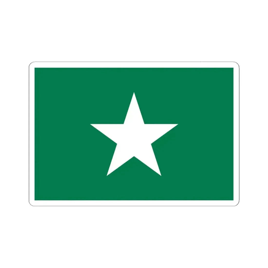 Flag of Stellaland (Botswana) STICKER Vinyl Kiss-Cut Decal 6 Inch White - The Sticker Space