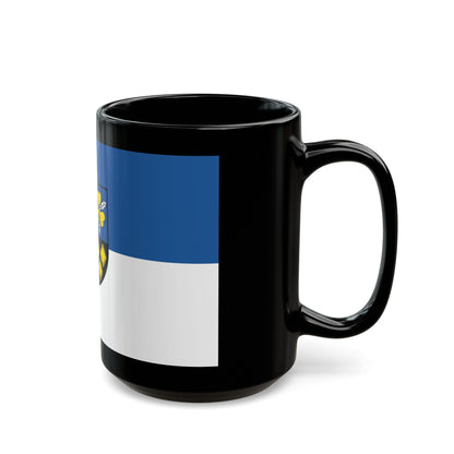 Flag of Stendal Germany - Black Coffee Mug-The Sticker Space