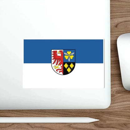 Flag of Stendal Germany STICKER Vinyl Die-Cut Decal - The Sticker Space