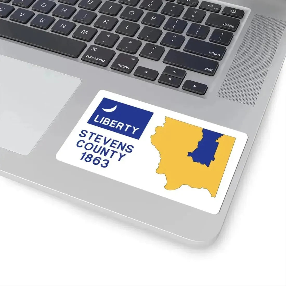 Flag of Stevens County Washington (United States) STICKER Vinyl Kiss-Cut Decal - The Sticker Space