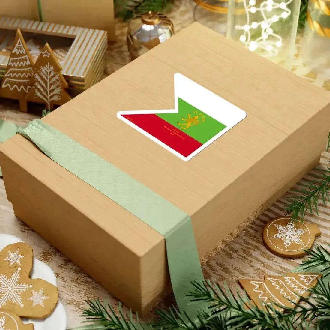 Flag of Stiliana Paraskevova (Bulgaria) STICKER Vinyl Kiss-Cut Decal - The Sticker Space