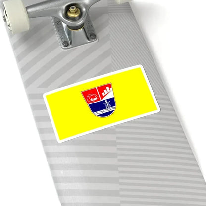 Flag of Stolac (Bosnia and Herzegovina) STICKER Vinyl Kiss-Cut Decal - The Sticker Space