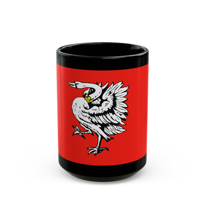 Flag of Stormarn Germany - Black Coffee Mug-15oz-The Sticker Space