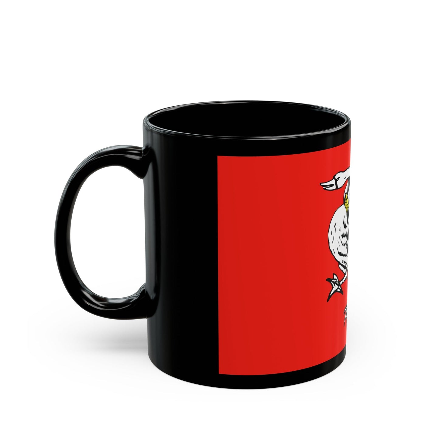 Flag of Stormarn Germany - Black Coffee Mug-The Sticker Space