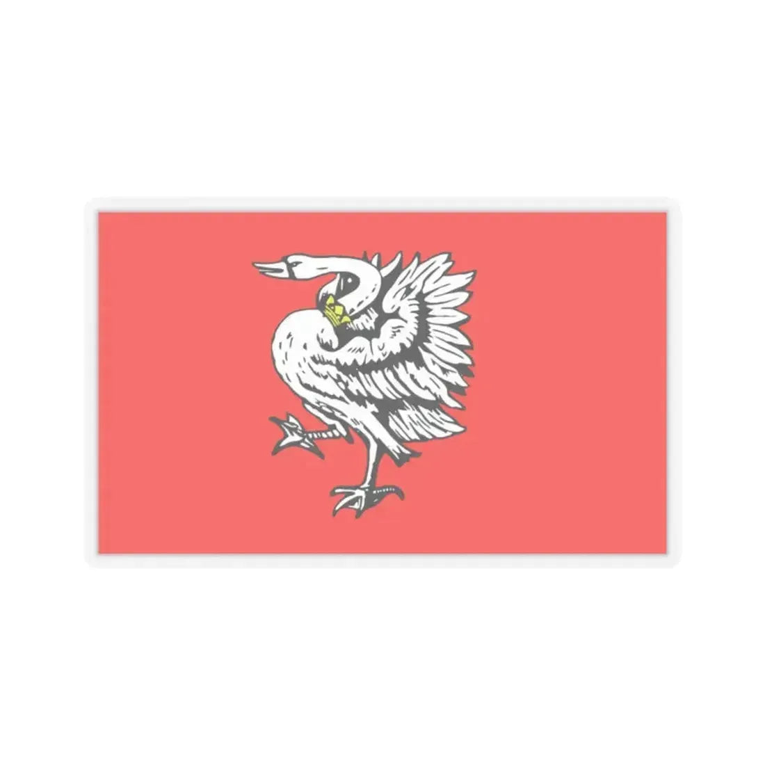 Flag of Stormarn Germany - STICKER Vinyl Kiss-Cut Decal 2 Inch Transparent - The Sticker Space