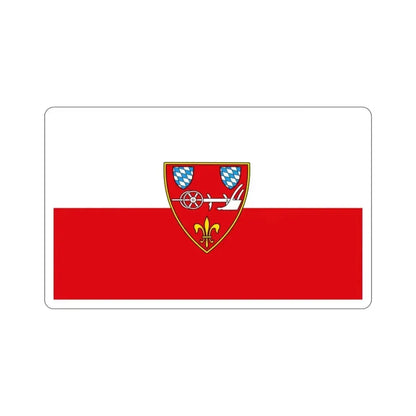 Flag of Straubing Germany STICKER Vinyl Die-Cut Decal - The Sticker Space
