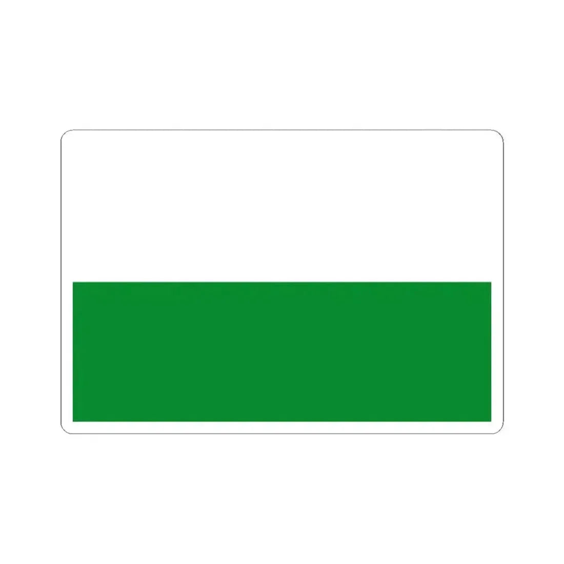 Flag of Styria (Austria) STICKER Vinyl Kiss-Cut Decal 2 Inch White - The Sticker Space