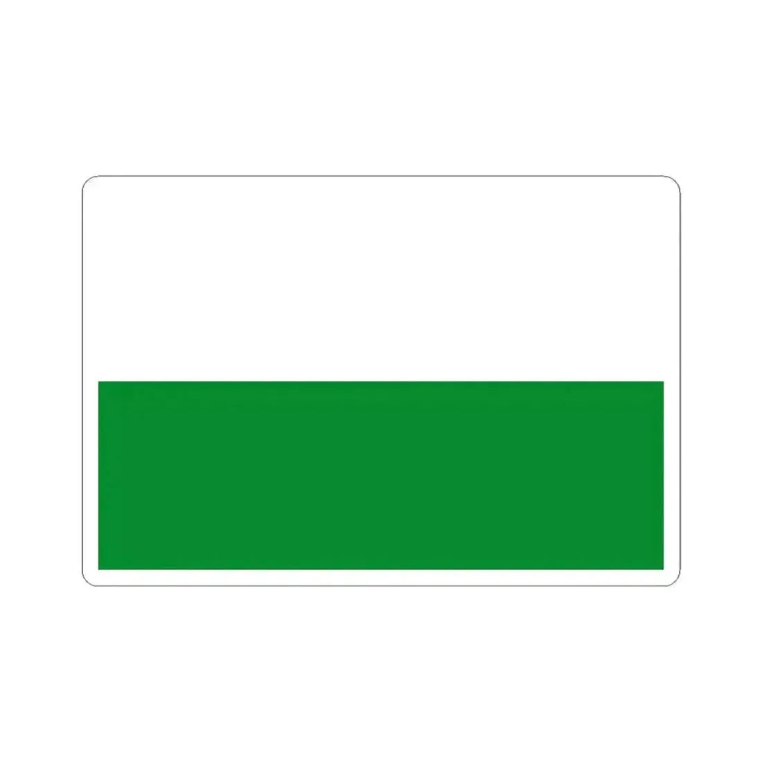 Flag of Styria (Austria) STICKER Vinyl Kiss-Cut Decal 4 Inch White - The Sticker Space