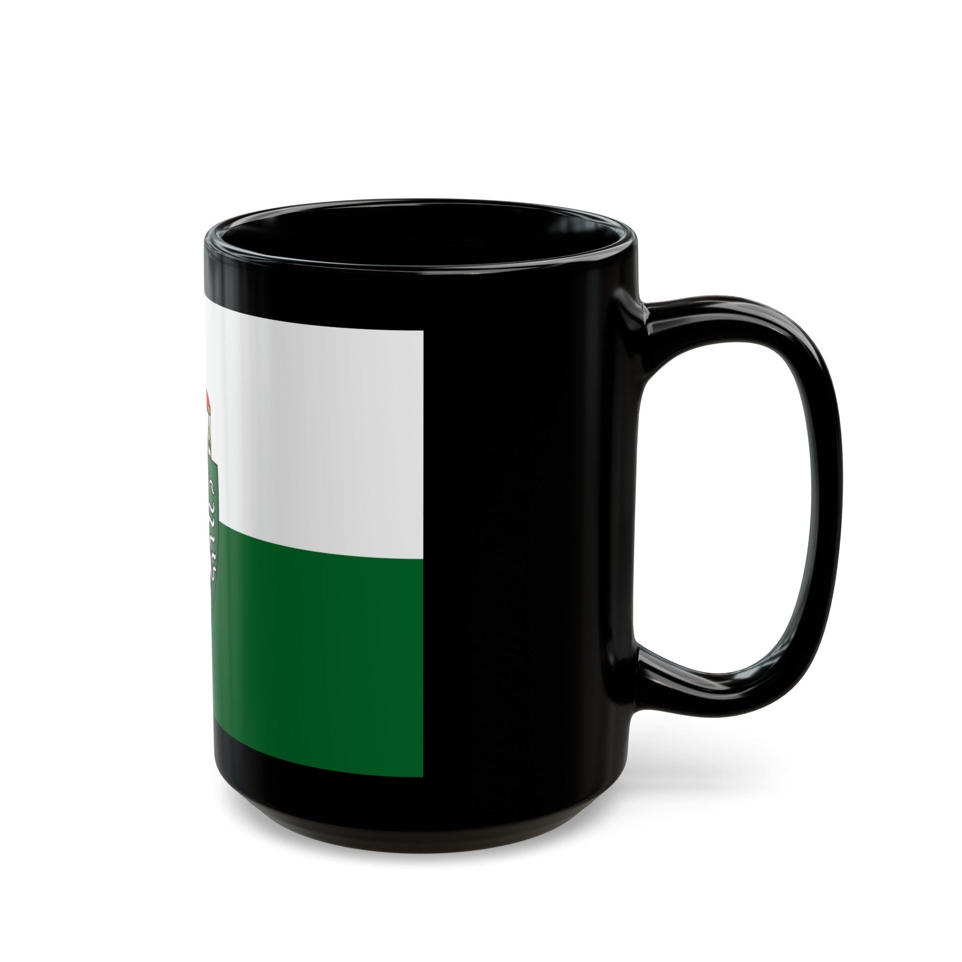 Flag of Styria Steiermark Austria - Black Coffee Mug-The Sticker Space