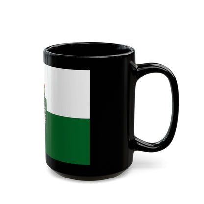 Flag of Styria Steiermark Austria - Black Coffee Mug-The Sticker Space