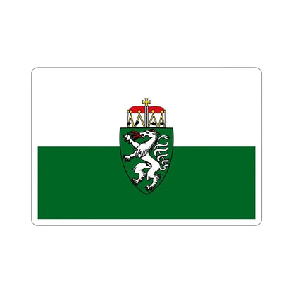 Flag of Styria Steiermark Austria STICKER Vinyl Die-Cut Decal 5 Inch - The Sticker Space