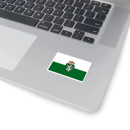 Flag of Styria Steiermark Austria - STICKER Vinyl Kiss-Cut Decal - The Sticker Space