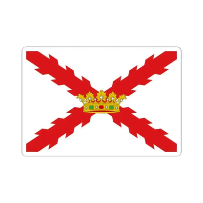 Flag of Sucre and Chuquisaca (Bolivia) STICKER Vinyl Kiss-Cut Decal 2 Inch White - The Sticker Space