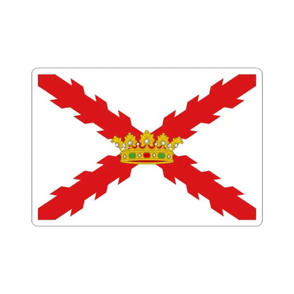 Flag of Sucre and Chuquisaca (Bolivia) STICKER Vinyl Kiss-Cut Decal 3 Inch White - The Sticker Space