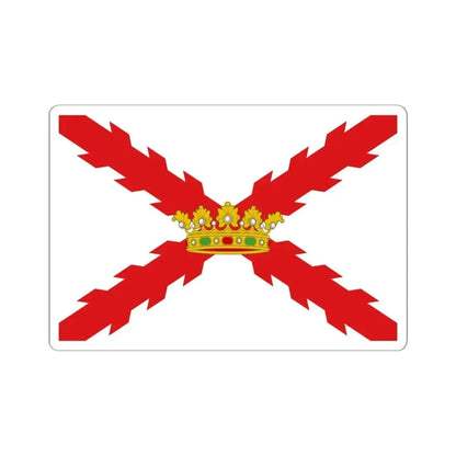 Flag of Sucre and Chuquisaca (Bolivia) STICKER Vinyl Kiss-Cut Decal 6 Inch White - The Sticker Space