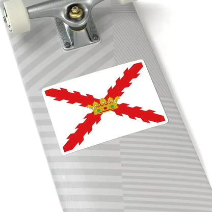 Flag of Sucre and Chuquisaca (Bolivia) STICKER Vinyl Kiss-Cut Decal - The Sticker Space