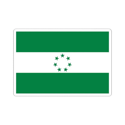 Flag of Sucre (Ecuador) STICKER Vinyl Kiss-Cut Decal 2 Inch White - The Sticker Space