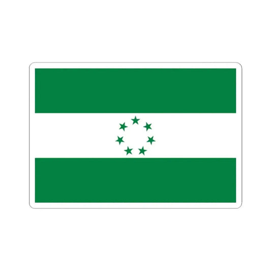 Flag of Sucre (Ecuador) STICKER Vinyl Kiss-Cut Decal 2 Inch White - The Sticker Space