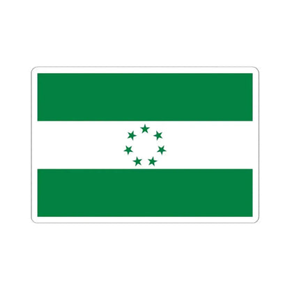 Flag of Sucre (Ecuador) STICKER Vinyl Kiss-Cut Decal 6 Inch White - The Sticker Space