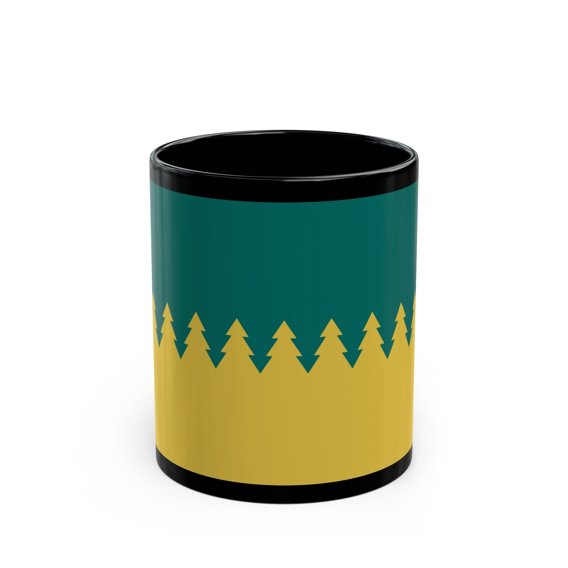 Flag of Sudbury Ontario Canada - Black Coffee Mug-11oz-The Sticker Space