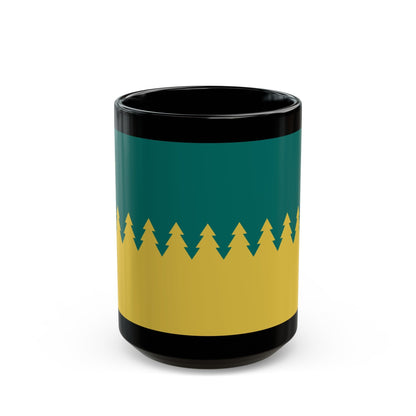 Flag of Sudbury Ontario Canada - Black Coffee Mug-15oz-The Sticker Space