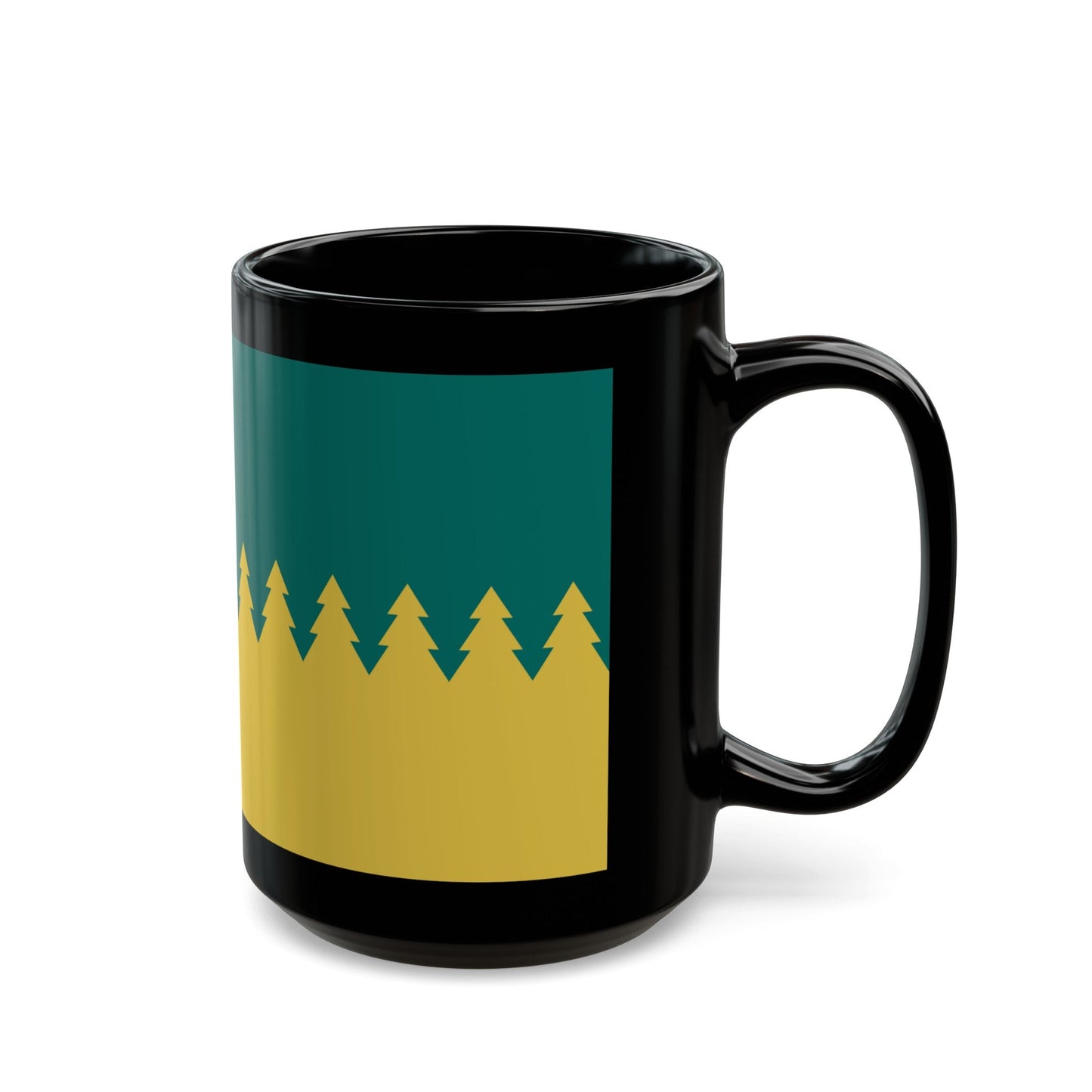 Flag of Sudbury Ontario Canada - Black Coffee Mug-The Sticker Space