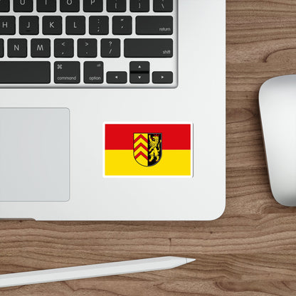 Flag of Suedwestpfalz Germany STICKER Vinyl Die-Cut Decal-The Sticker Space