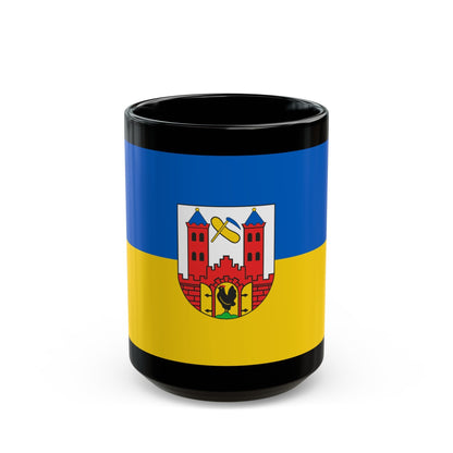 Flag of Suhl Germany - Black Coffee Mug-15oz-The Sticker Space