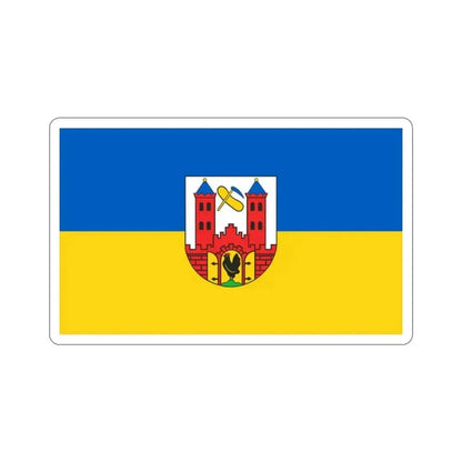 Flag of Suhl Germany STICKER Vinyl Die-Cut Decal 2 Inch - The Sticker Space