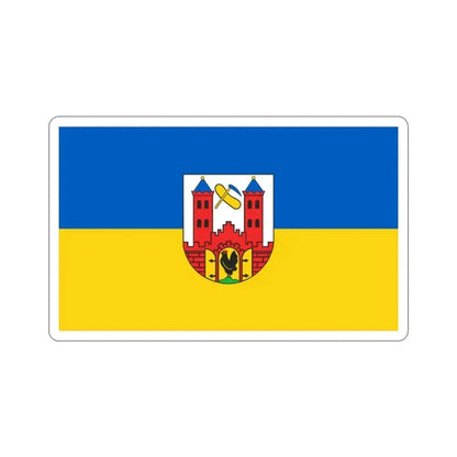 Flag of Suhl Germany STICKER Vinyl Die-Cut Decal 2 Inch - The Sticker Space