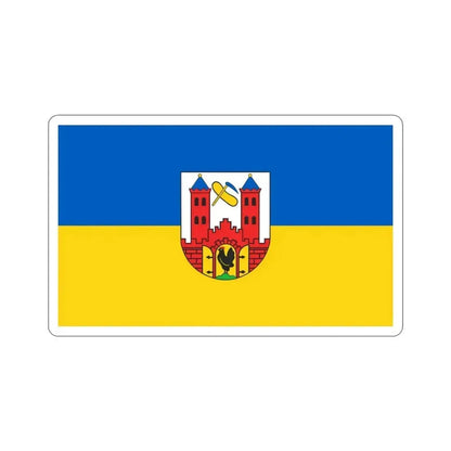 Flag of Suhl Germany STICKER Vinyl Die-Cut Decal 3 Inch - The Sticker Space