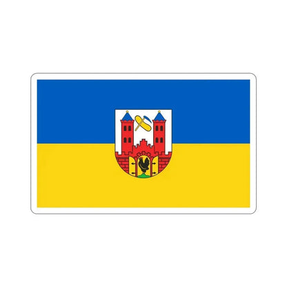 Flag of Suhl Germany STICKER Vinyl Die-Cut Decal 5 Inch - The Sticker Space