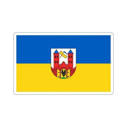 Flag of Suhl Germany STICKER Vinyl Die-Cut Decal 6 Inch - The Sticker Space