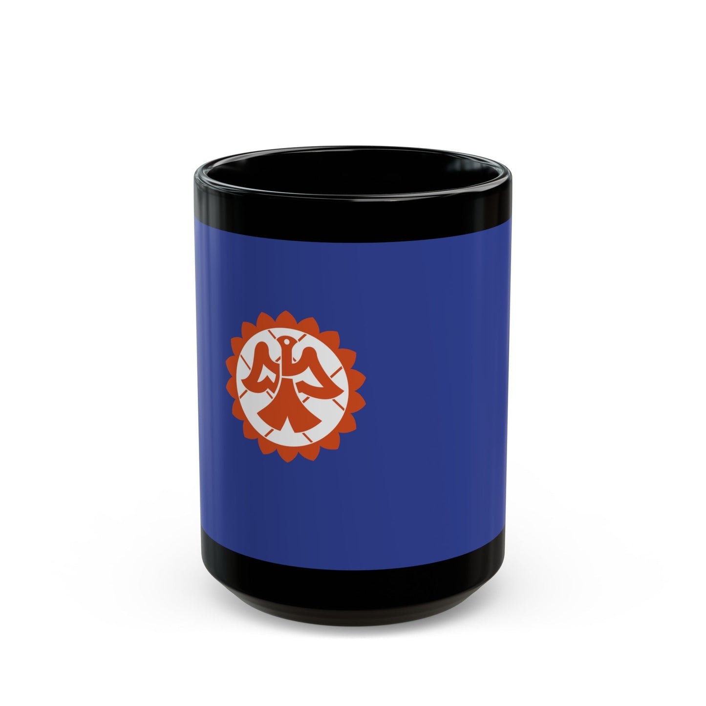 Flag of Suita Osaka Japan - Black Coffee Mug-15oz-The Sticker Space