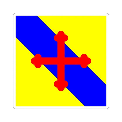 Flag of Sullens Switzerland STICKER Vinyl Die-Cut Decal 2 Inch - The Sticker Space