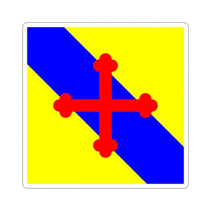 Flag of Sullens Switzerland STICKER Vinyl Die-Cut Decal - The Sticker Space